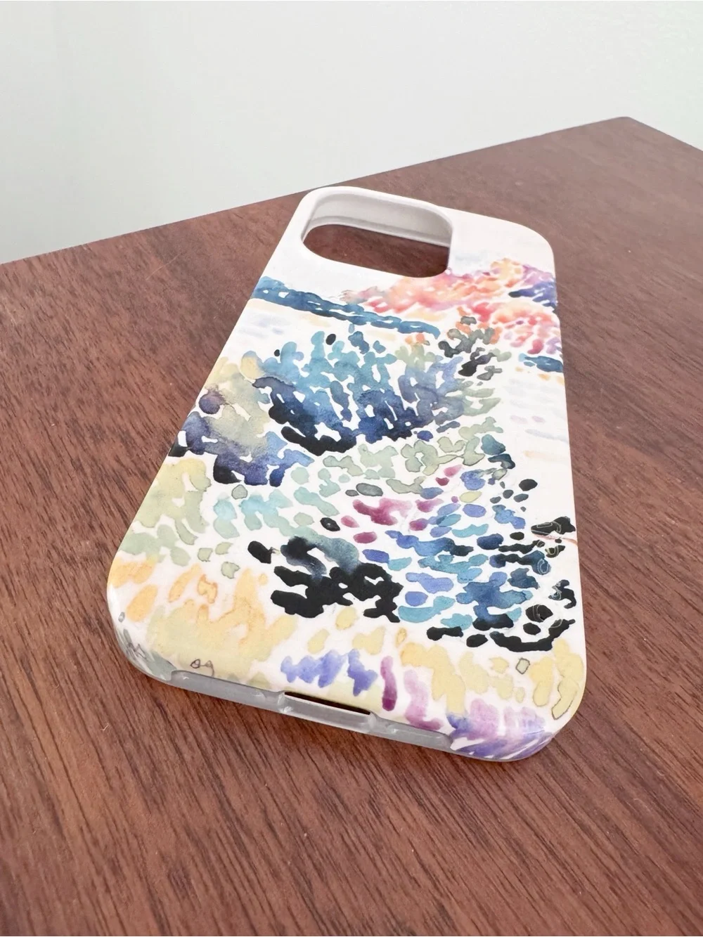 Casely Watercolor Floral Print Phone Case — iPhone 15 Pro